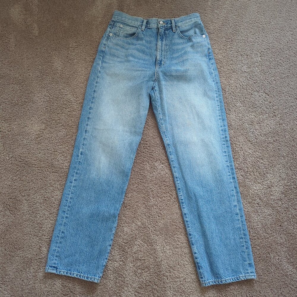 SLVRLAKE Dakota High Rise Straight Jeans Light Wash Size 28
